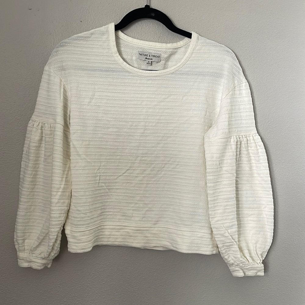 • women’s texture & thread by madewell top •